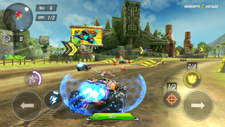 Herunterladen RACE: Rocket Arena Car Extreme Rennen für Android Bildschirmfoto 3
