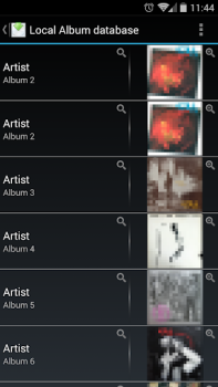 Herunterladen Album Cover Finder Musik und Audio für Android Bildschirmfoto 2