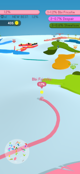 Herunterladen Paper.io 4 Arkade für Android Bildschirmfoto 5