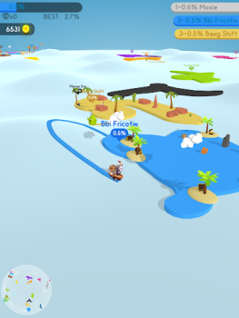Herunterladen Paper.io 4 Arkade für Android Bildschirmfoto 7