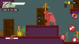 Herunterladen Stick vs Zombies Aktion für Android Bildschirmfoto 3