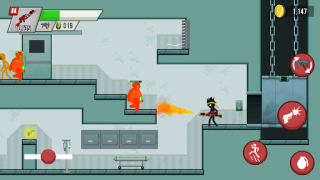 Herunterladen Stick vs Zombies Aktion für Android Bildschirmfoto 5