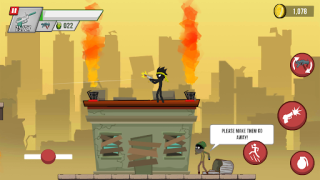 Herunterladen Stick vs Zombies Aktion für Android Bildschirmfoto 6