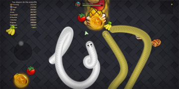 Herunterladen Snake Lite - Snake Game Aktion für Android Bildschirmfoto 2