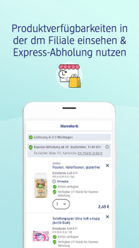 Herunterladen Mein dm Einkaufen für Android Bildschirmfoto 3