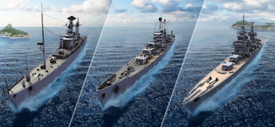 Herunterladen Force of Warships: Schiffe Aktion für Android Bildschirmfoto 3