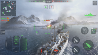 Herunterladen Force of Warships: Schiffe Aktion für Android Bildschirmfoto 5