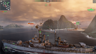 Herunterladen Force of Warships: Schiffe Aktion für Android Bildschirmfoto 6