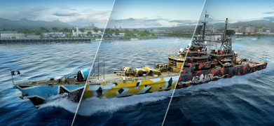 Herunterladen Force of Warships: Schiffe Aktion für Android Bildschirmfoto 7