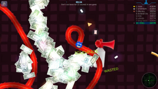 Herunterladen Snake Hunt: Worm io Games Zone Arkade für Android Bildschirmfoto 2