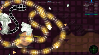Herunterladen Snake Hunt: Worm io Games Zone Arkade für Android Bildschirmfoto 3