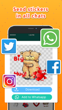 Herunterladen Personal Stickers-StickerMaker Kommunikation für Android Bildschirmfoto 4