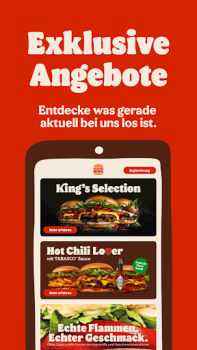 Herunterladen Burger King Deutschland Essen & Trinken für Android Bildschirmfoto 2