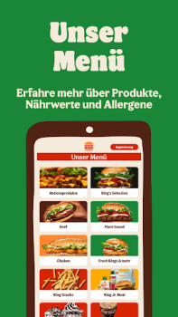 Herunterladen Burger King Deutschland Essen & Trinken für Android Bildschirmfoto 3