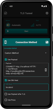 Herunterladen TLS Tunnel - Unbegrenztes VPN Werkzeuge für Android Bildschirmfoto 6