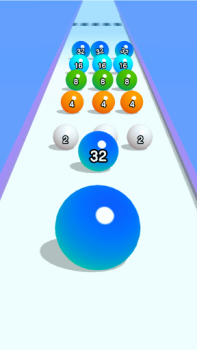Herunterladen Ball Run 2048: merge number Gelegentlich für Android Bildschirmfoto 3
