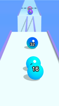 Herunterladen Ball Run 2048: merge number Gelegentlich für Android Bildschirmfoto 4