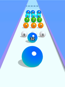 Herunterladen Ball Run 2048: merge number Gelegentlich für Android Bildschirmfoto 7