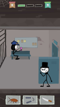 Herunterladen Prison Break: Stick Story Abenteuer für Android Bildschirmfoto 2