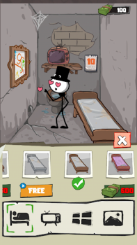 Herunterladen Prison Break: Stick Story Abenteuer für Android Bildschirmfoto 3