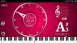 Herunterladen CarlTune - Chromatic Tuner Musik und Audio für Android Bildschirmfoto 2