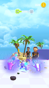 Herunterladen Elemental Gloves – Magic Power Arkade für Android Bildschirmfoto 2