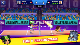 Herunterladen Volleyball Arena: Spike Hard Sport Spiele für Android Bildschirmfoto 2