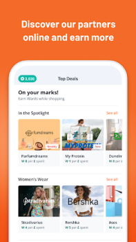 Herunterladen WeWard - die Walking-App Gesundheit & Fitness für Android Bildschirmfoto 7