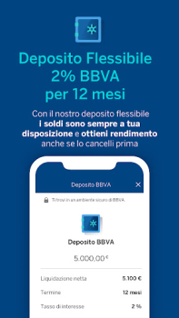 Herunterladen BBVA Italia | Banca Online Finanzen für Android Bildschirmfoto 4