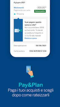 Herunterladen BBVA Italia | Banca Online Finanzen für Android Bildschirmfoto 6