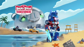 Herunterladen Angry Birds Transformers Arkade für Android Bildschirmfoto 5