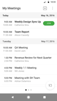 Herunterladen Webex Meetings Wirtschaft für Android Bildschirmfoto 2