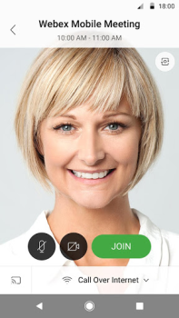 Herunterladen Webex Meetings Wirtschaft für Android Bildschirmfoto 3