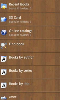 Herunterladen Cool Reader Bücher und Leitfäden für Android Bildschirmfoto 4
