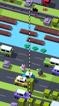 Herunterladen Crossy Road Aktion für Android Bildschirmfoto 2
