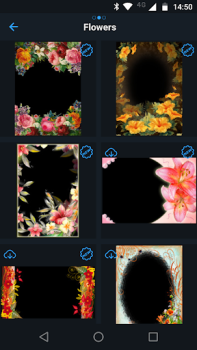 Herunterladen Photofram.es Flowers Foto für Android Bildschirmfoto 2