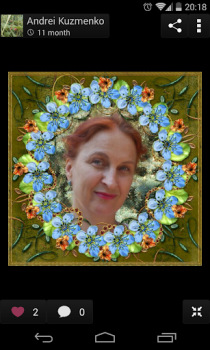 Herunterladen Photofram.es Flowers Foto für Android Bildschirmfoto 6