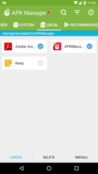 Herunterladen APK Manager Werkzeuge für Android Bildschirmfoto 5