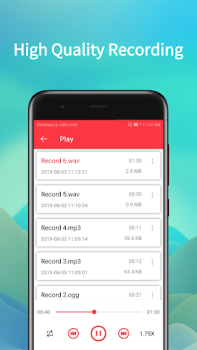 Herunterladen Audio Recorder Musik und Audio für Android Bildschirmfoto 2