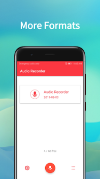 Herunterladen Audio Recorder Musik und Audio für Android Bildschirmfoto 3