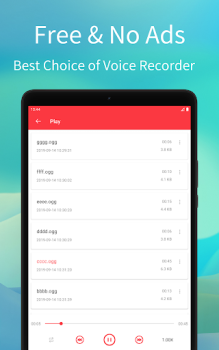 Herunterladen Audio Recorder Musik und Audio für Android Bildschirmfoto 6