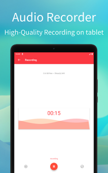Herunterladen Audio Recorder Musik und Audio für Android Bildschirmfoto 7