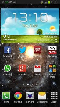 Herunterladen Datum Status Bar 2 Arbeit für Android