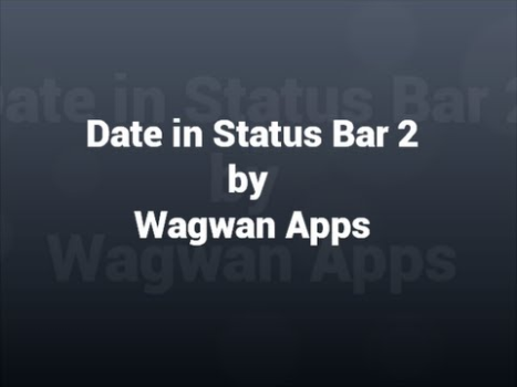 Herunterladen Datum Status Bar 2 Arbeit für Android Bildschirmfoto 4