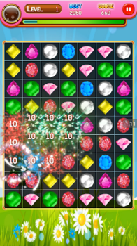 Herunterladen Diamond Rush Puzzle-Spiele für Android Bildschirmfoto 6