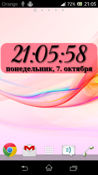 Herunterladen DIGI Clock Widget Personalisierung für Android Bildschirmfoto 3
