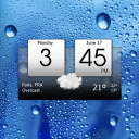 Herunterladen  Digital Clock & World Weather