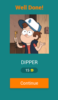 Herunterladen Gravity Falls GAME Wort-Spiele für Android Bildschirmfoto 2