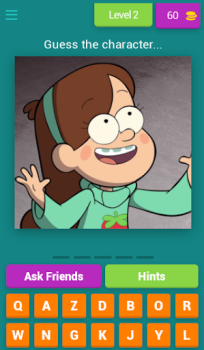 Herunterladen Gravity Falls GAME Wort-Spiele für Android Bildschirmfoto 3