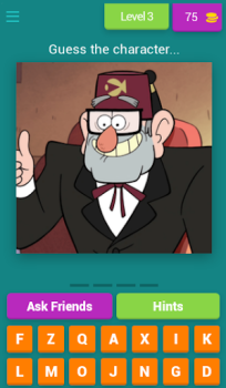 Herunterladen Gravity Falls GAME Wort-Spiele für Android Bildschirmfoto 4